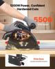VEVOR Track Saw, 165.1 mm, Plunge-Cut Circular Saw Kit, Tracksaw with 48-Tooth Carbide-Tipped Blade, 0-45 degrees Angle Adjustment