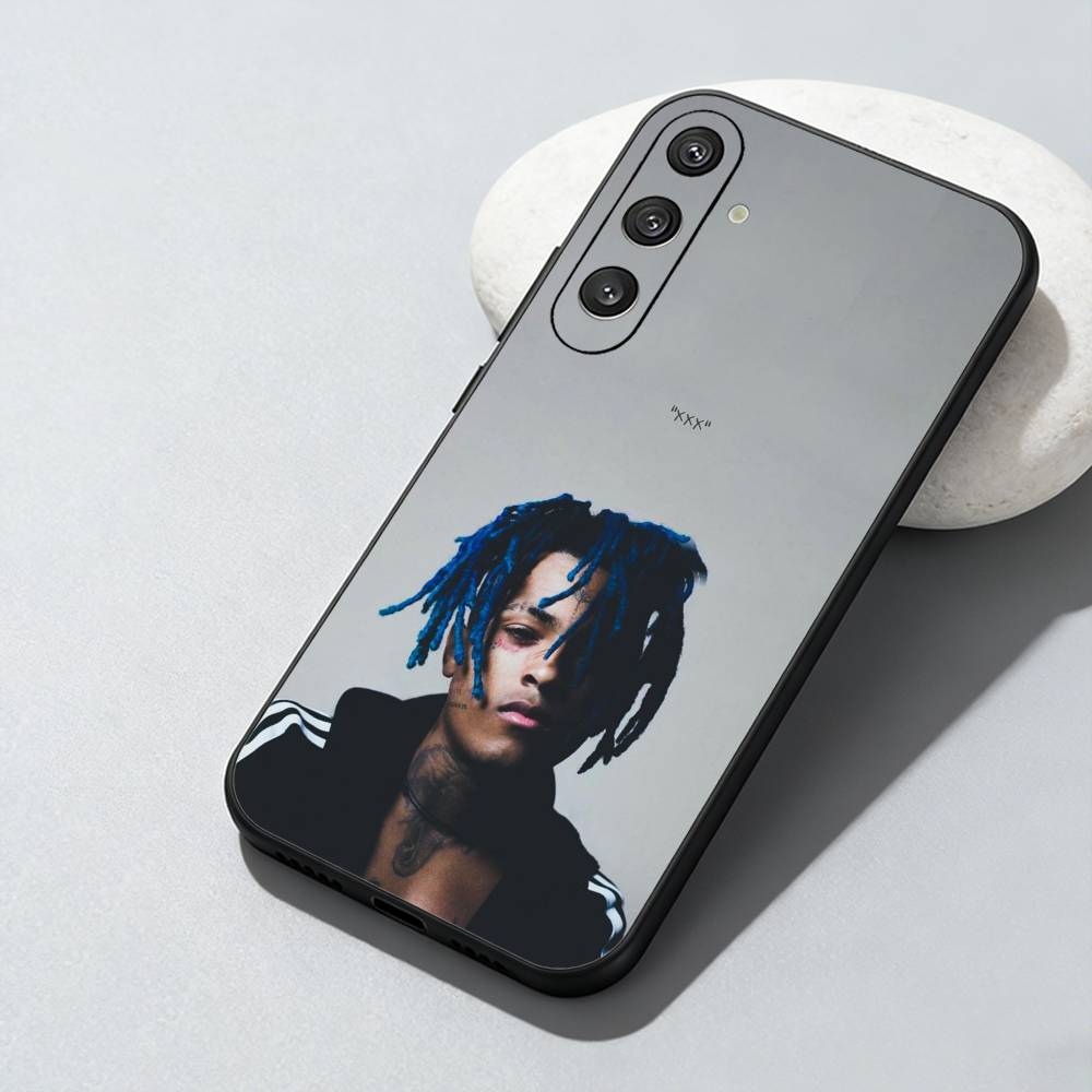 Чехол для телефона Rapper X-XXXTENTACION-S для Samsung Galaxy A73, A72, A71, A70, A52, A51 Другие Мягкий черный чехол