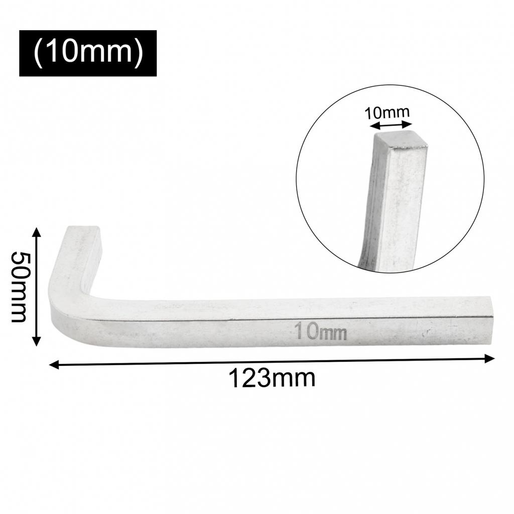 L  for Shape Square Head Wrench Square Key 4 Point Wrench Screwdriver Set 3-10mm