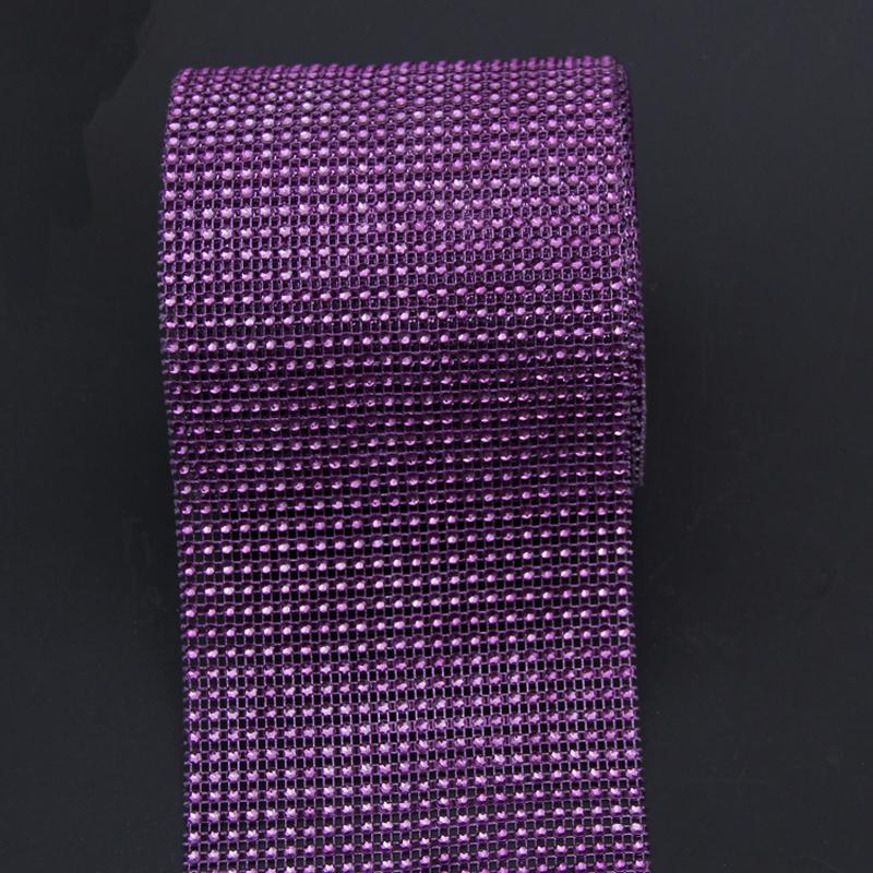 Модная ромбовидная сетка, обертка для торта, ролл, блестящая лента со стразами, свадебный декор, украшение для вечеринки