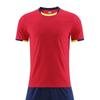 Brand Jacquard Fabric Football Jersey Set Men'S And Women'S Short-Sleeved Jersey Football Jersey Blank Version Jersey Fan Version