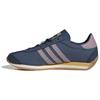 Adidas Originals Country Classic Comfortable Shock Absorbing Durable Low Top Running Shoes Unisex Sneakers Blue Purple IE8612