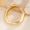 Ingemark Punk Heavy Metal Chunky Smooth Open Spring Bangles for Women Creative Wide Cuff Bracelet Grunge Jewelry Steampunk Men