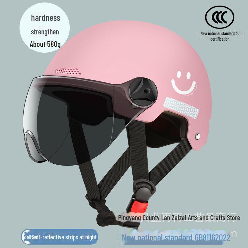 All-Season Electric Bike & Motorcycle Helmet, 3C Certified, Free Shipping, Unisex