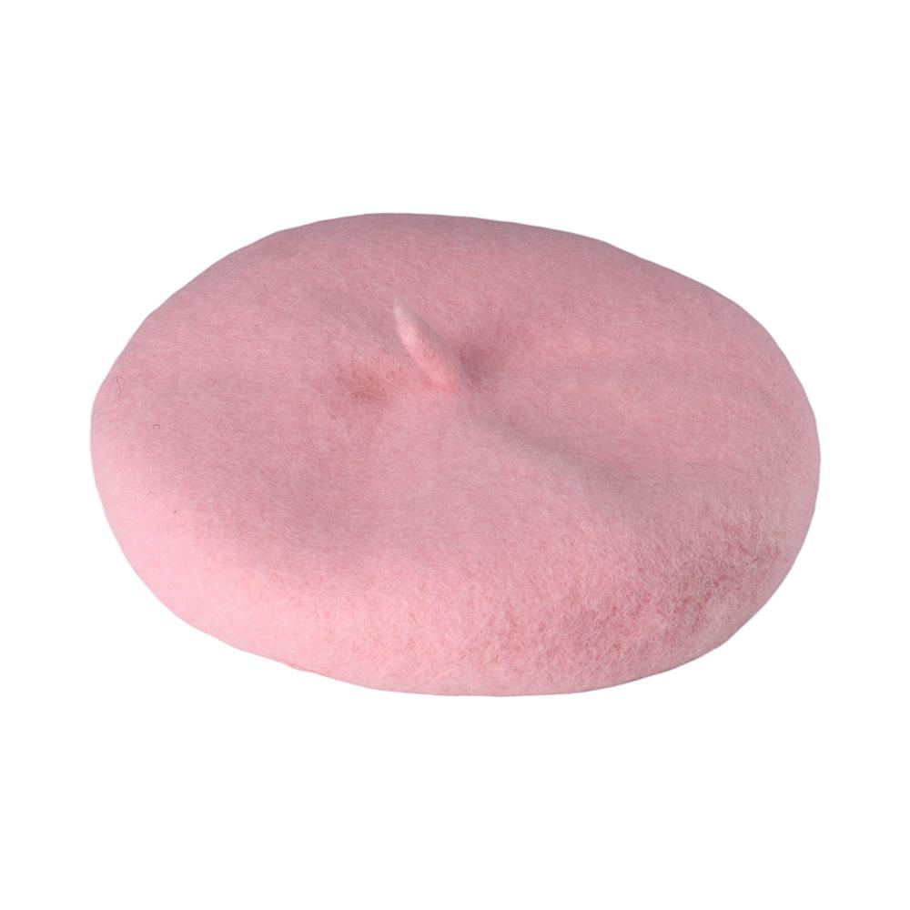 1 pcs Mini Solid Color Pet Decor Pet Wool Cap Pet Headwear Dog Beret Cat Hat