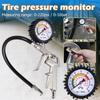 Car Tire Pressure Gauge 220 PSI High Precision Air Pressure Gun Monitor Tester Air Compressor Truck Motorcycle Tire Repair Tool