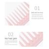 Scalp Massage Wide Tooth Comb Hairdressing Anti-static Pink Hair Brush Wet Dry Use Salon Dyeing Fine Tooth Hair Combs Hair Salon