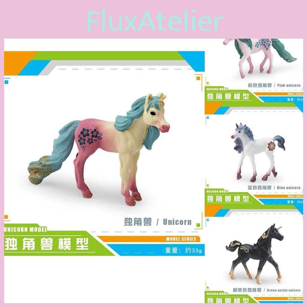 Fantasy Unicorn Magical Figurine Collection With Realistic Details In Vibrant Colors