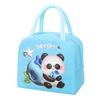 Сумка Bento с застежкой-молнией и усиленной ручкой, большая вместимость, милый мультяшный термосумка для обеда, сохранит свежесть еды в течение нескольких часов