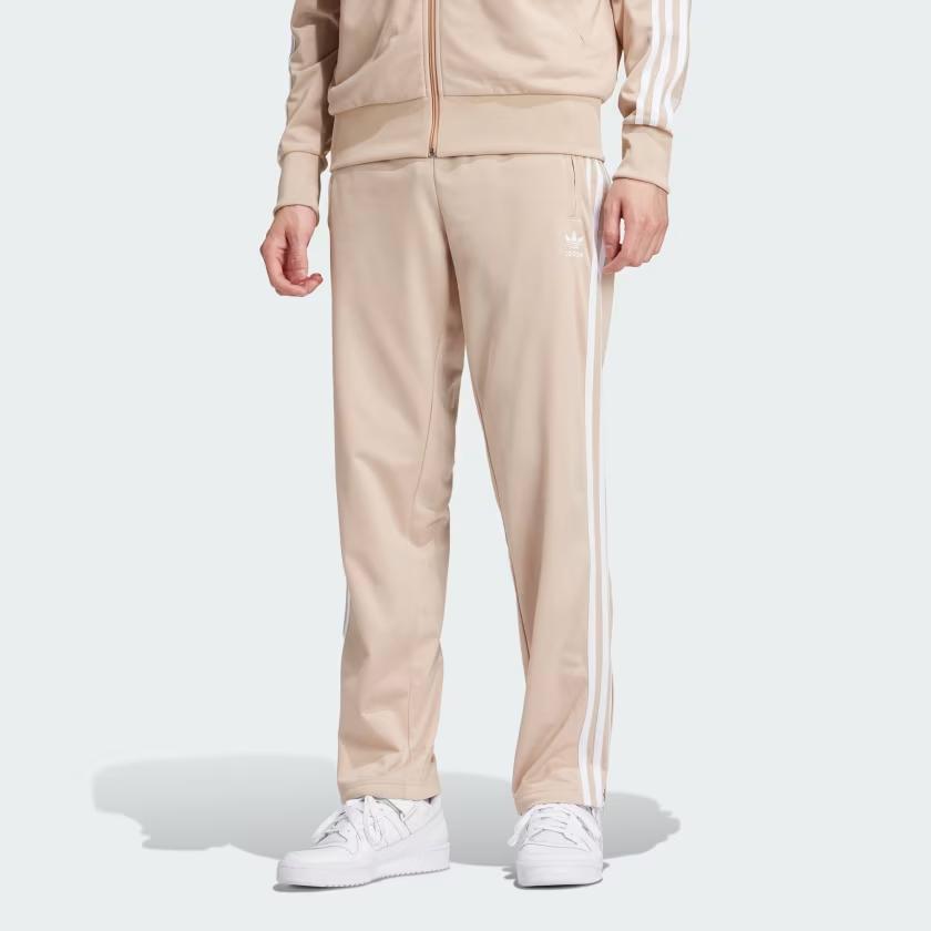 adidas Спортивные брюки Originals Classics Firebird с эластичным поясом и карманами на молнии, мужские плавки Magical-Beige IY9894