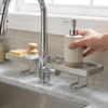 Anti Slip Sink Storage Rack Hollow Out Faucet Sink Drying Shelf Water Drainage Holder  Household