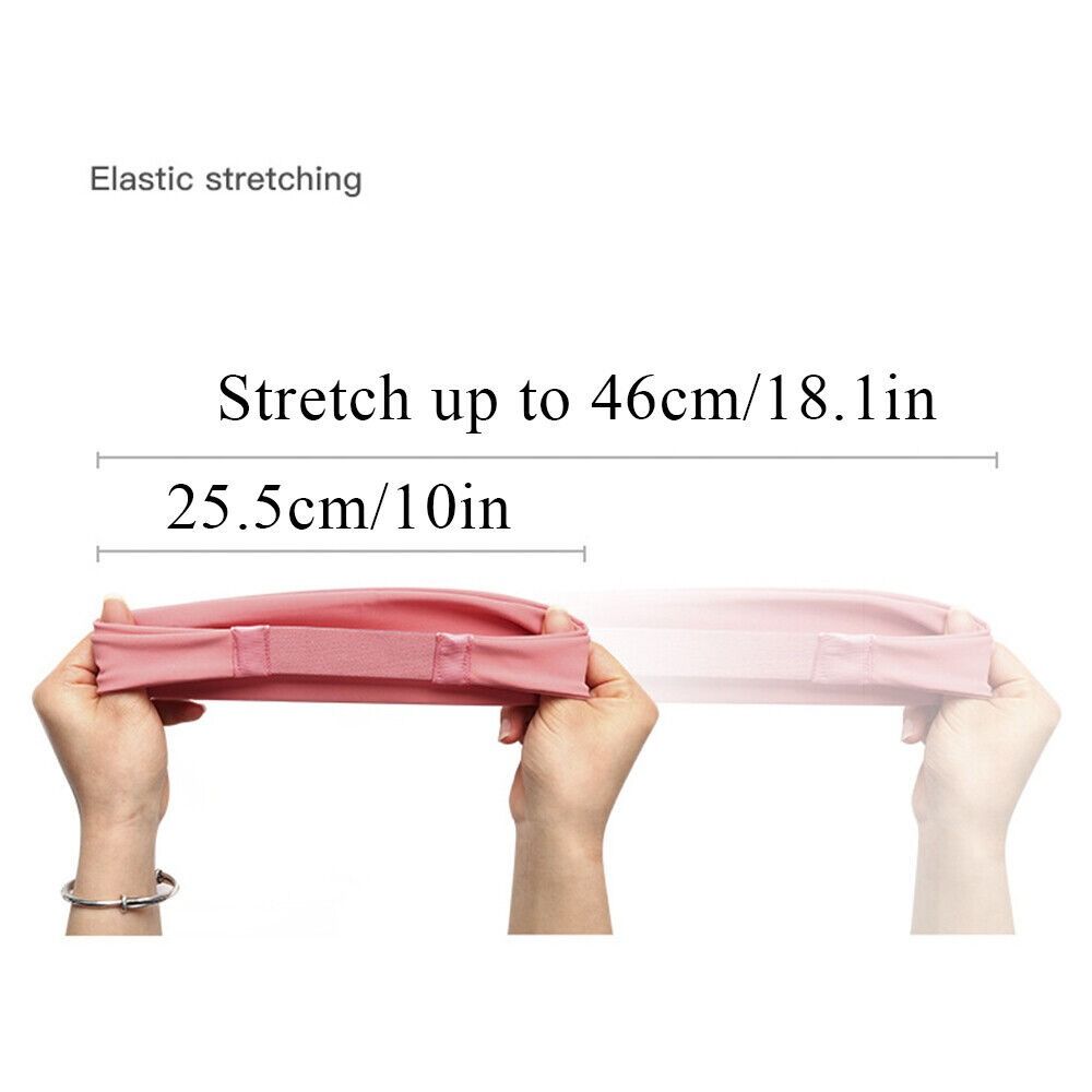 Widened Hair Band Solid Color Headscarf Fashion Yoga Headband Women Men