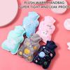 1Pc Tummy Warmers Hot Water Bottle Rubber Bag Cute Cartoon Warm Relaxing Safe Heat Cold Large Plush Cloth Hot Water Bag