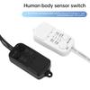DC 5V-24V USB DC Инфракрасный PIR Датчик Движения Переключатель Датчик Движения Человека Детектор Переключатель Для Светодиодной Ленты 6V-24V