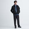 Uniqlo Японские широкие брюки Tuck, стандартная длина 70-76 см 