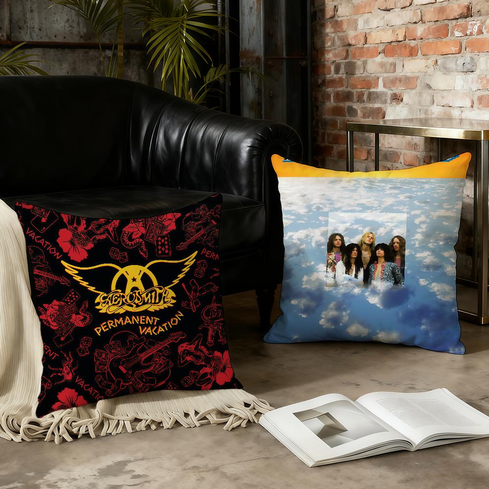Rock Band A-Aerosmith наволочка для подушки Домашний Офис Удобный Нордическая Простота Популярный С молнией Наволочка