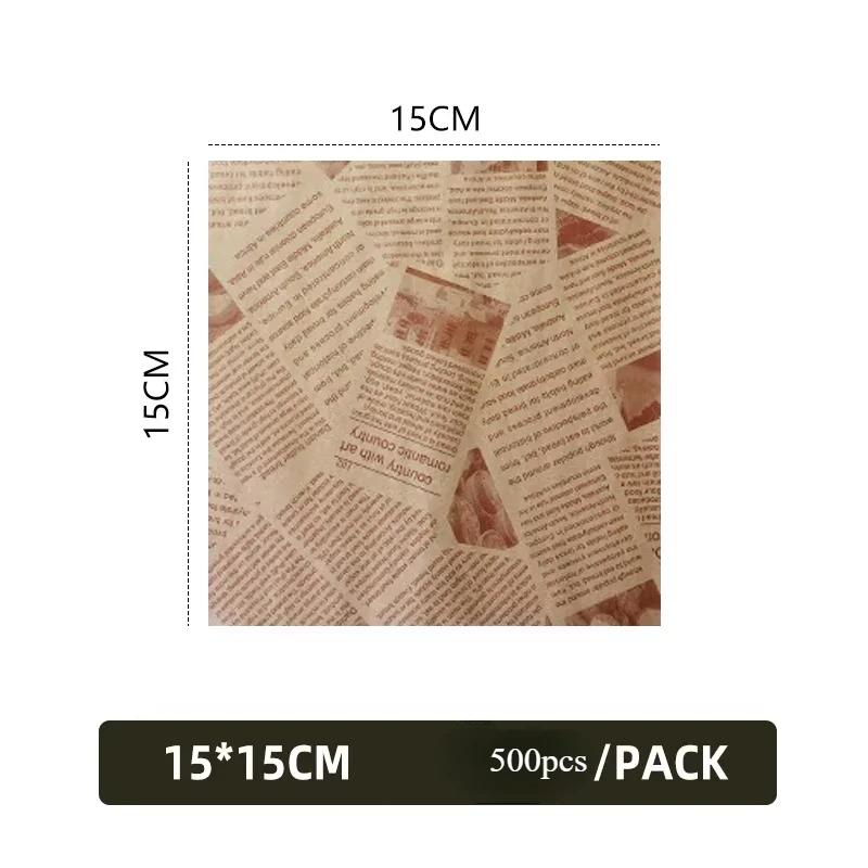 100/1000 шт. Маслостойкая бумага для упаковки булочек для бургеров, жареной пищи, сэндвичей, бумага для жарки во фритюре, выпечки в духовке, тарелка, аксессуары