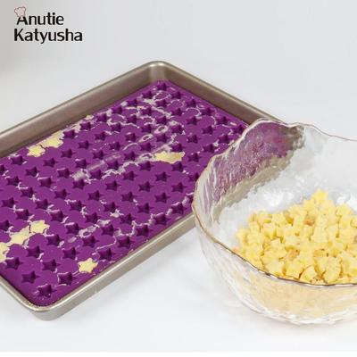 Силиконовая форма для выпечки, мини-пятиугольная форма в форме сердца, рыбная кость, собака, печенье, закуска, ледяная решетка, форма для шоколада, простая в использовании