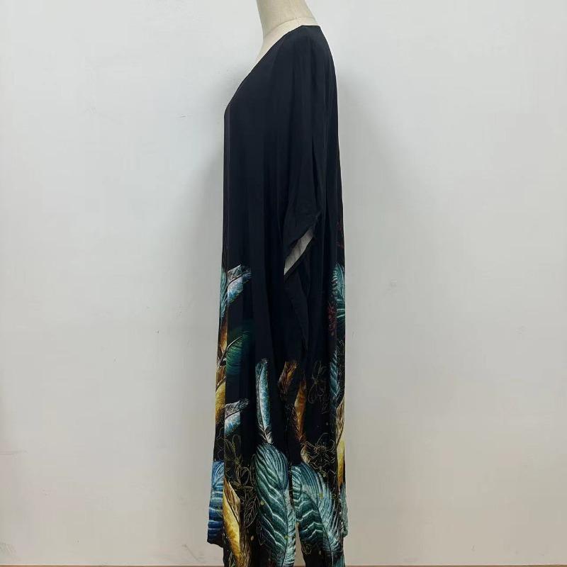 Большие размеры женские новые принтованные пляжные бикини для отдыха на пляже с накидкой