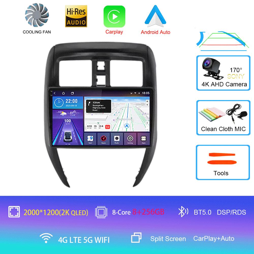 Android Car Radio Video Player для Nissan Versa sedan 2015-2019 GPS-навигация Carplay Auto Stereo Player WIFI 4G DSP 360 камера