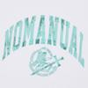 NOMANUAL 2T Футболка с логотипом-аркой   белый