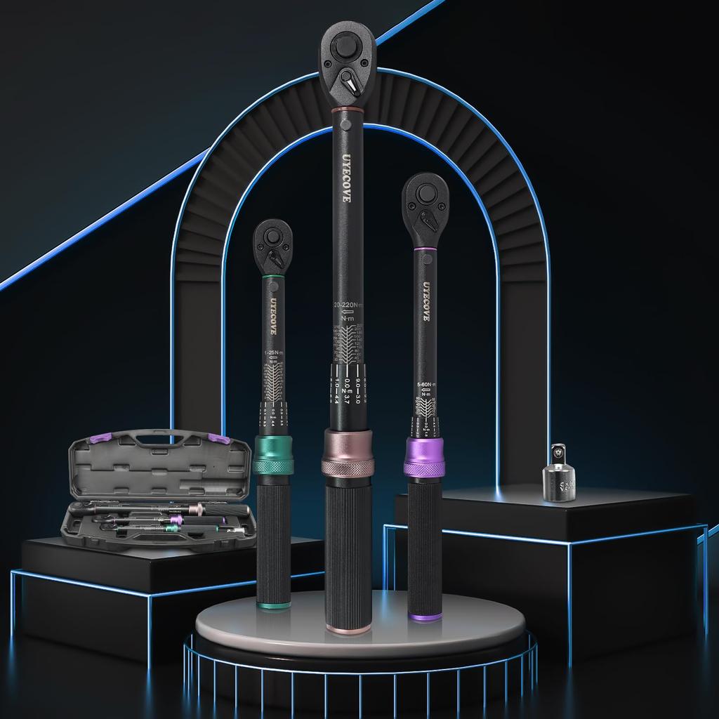 UYECOVE Torque Preset Socket Size Mm Mm Mm for High Precision 72 Feed Double Left and Right Quick Attachment and Calibration Japanese Instruction