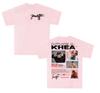Rapper KHEA TOUR new album T Shirt Mens Women tide Vintage High Quality tshirt summer Casual 100 Cotton short sleeve tshirts