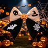 Halloween bow decoration, party scene decoration, window pendant (30X35cm)