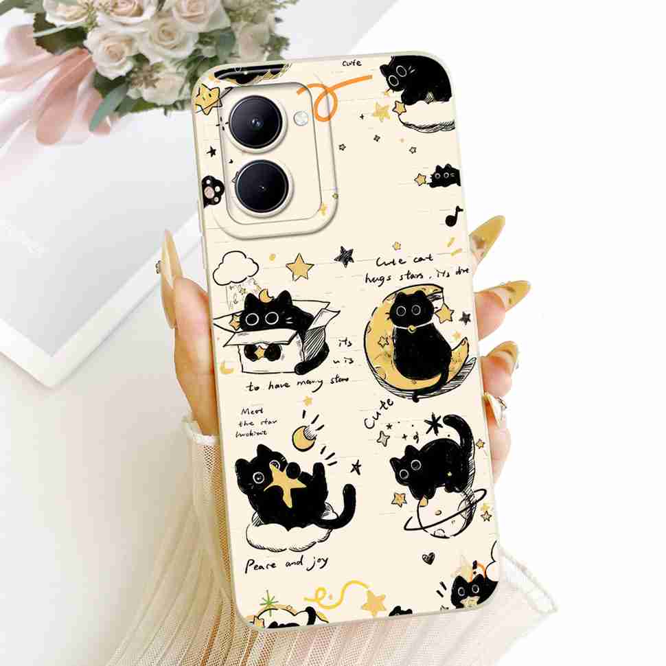 For Realme C33 C 33 4G Casing Silicone Shockproof For RealmeC33 RMX3624 Phone Case Colorful Butterfly Soft Protective Shell