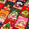 5/10pcsGold Stamping Christmas Greeting Card Christmas Tree Santa Claus Snowman Reindeer Flower Shop Bakery Hand Gift Friend Gif