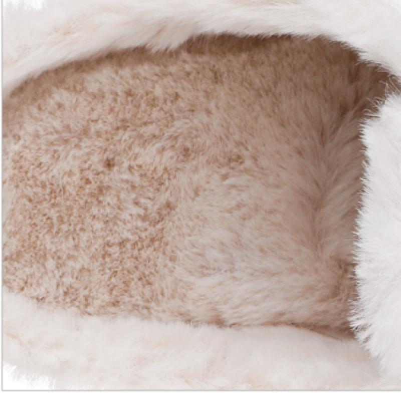 Superga 2402 Меховая шуба Мюль Белая S00gzm0900