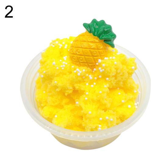 60 мл фруктовая детская игрушка-слизь для снятия стресса, пластилин, ароматная пушистая глиняная глина, подарок