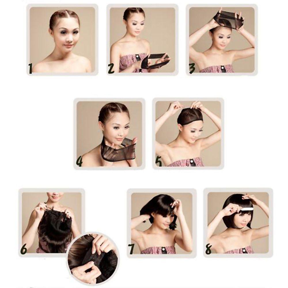 Accessories Hairnets Weaving Hairnet Hair Snood Nets High Stretchable Mesh Wig Cap Fishnet Caps