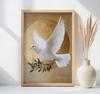 Symbol Ducha Świętego Symbol Ducha Świętego, 50X70 Cm, Bez Ramy, Płótno Premium Na Blejtramie