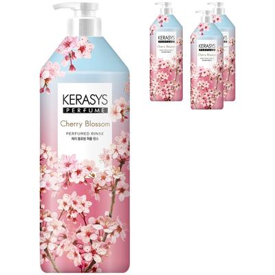 Kerasys Perfume Rinse с ароматом цветущей вишни, 1 л, 4 шт.