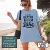 Lake Life Ed T Shirt Summer For Bestie Beachy Trip Mountain Adventure Vintage Stylish Comfortable Streetwear Fashion