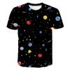Universe Planet Space Galaxy T-shirt Boy Girl Children T Shirt 3D Print Star Sky Cool Tees Boys T-Shirts