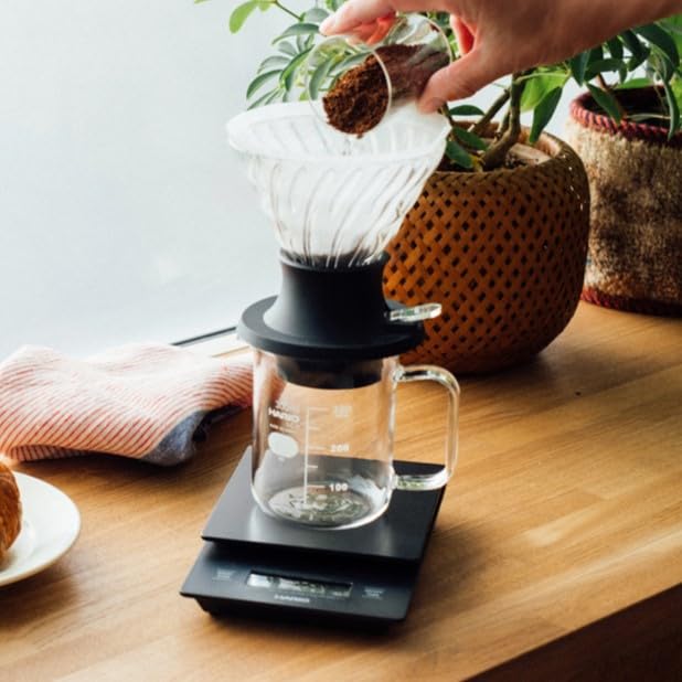 Hario Погружная капельница Простое извлечение только с помощью Yield Made in Switch, нажатие, 200 мл, черный, Япония, подарок, SSD-200-B