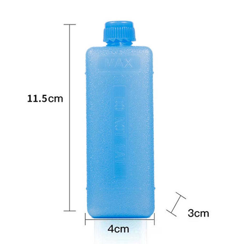 Gel Freezer Ice Blocks for Travel Lunch Reusable Cool Cooler Pack Bag Fresh Food Storage Water Injection Box Portable Ice Blocks