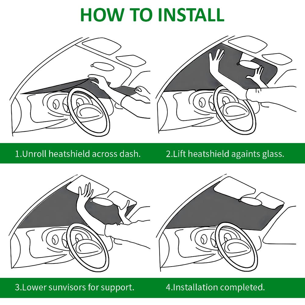 Leopard Print Sun Visor Reusable Aluminum Foil UV Protector Heat Three-layer Insulation Windshield Sunshades