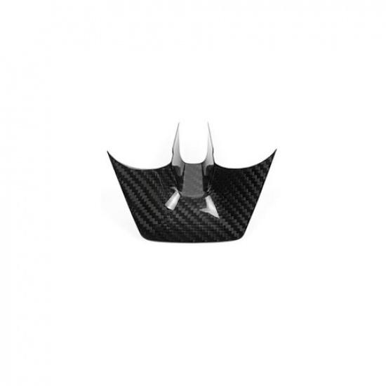 Real Carbon Fiber Car Steering Wheel Chin Cover Sticker For Camaro 2012-2015