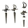 Gothic Sword Earrings Dagger Retro Style Alloy Halloween Jewelry