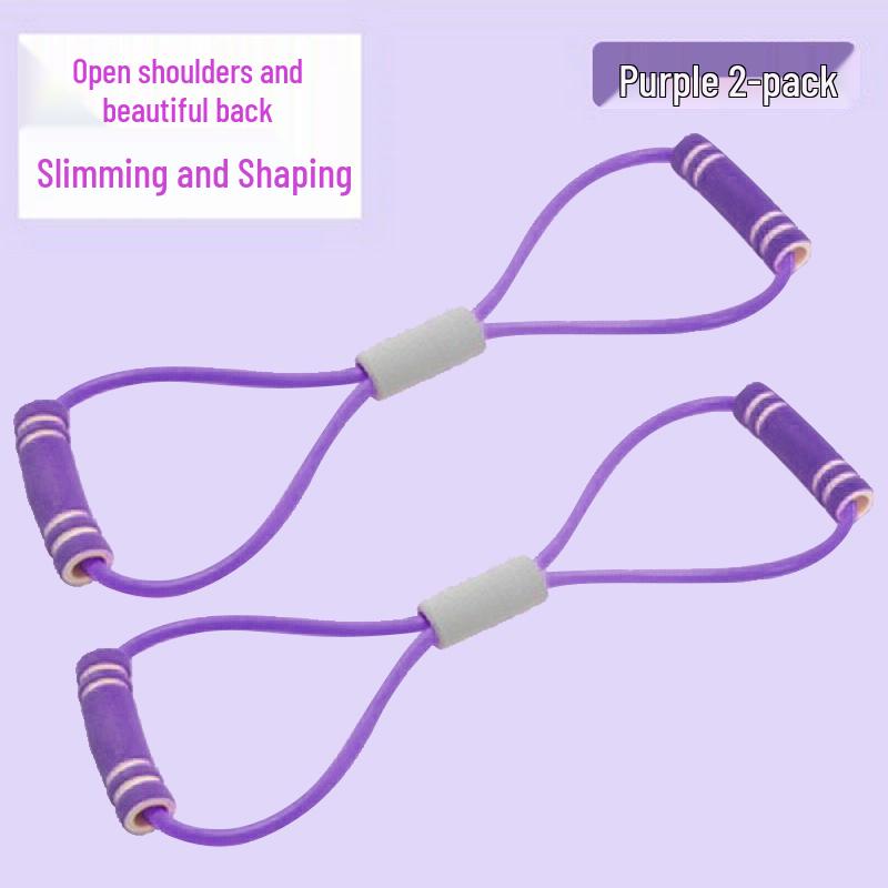 Женская эластичная лента в форме восьмерки для йоги и фитнеса - Раскрытие плеч и тренажер для стройной спины