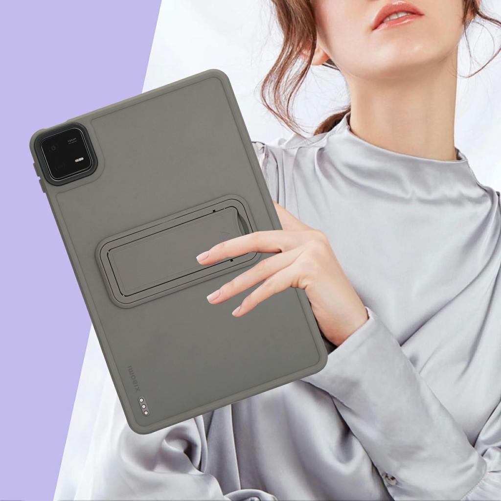 For Xiaomi Pad 6/Pad 6 Pro Case with Kickstand TPU + PC Skin-Touch Tablet Cover