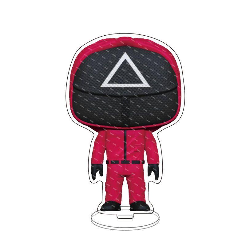 Изысканная акриловая фигурка стенд «Игра в кальмара» для фанатов и коллекционеров