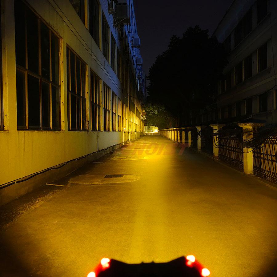 One High Power 4 Inch White Yellow Spot LED Work Driving Head Fog Light for Motorcycle Truck Car SUV Offroad ATV UTV BUS 12-80V