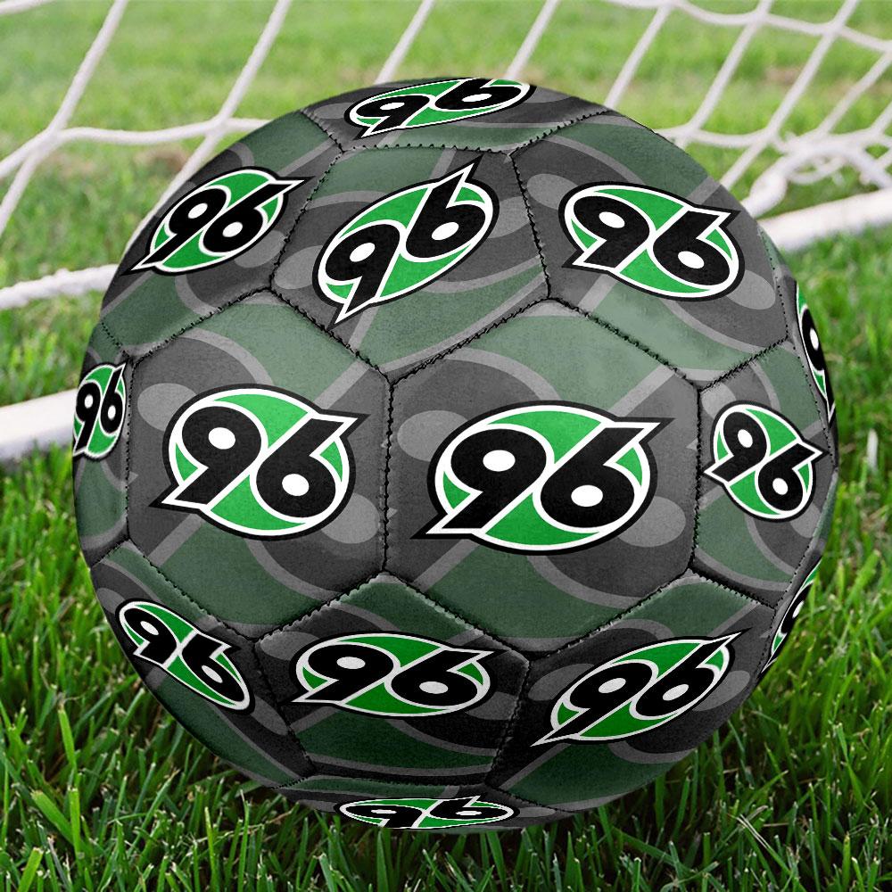 Hannover 96 Football Print Size 5 Soccer Ball, Standard Match Football for Sports Game and Team Practice, Ideal Gift for Soccer Fans