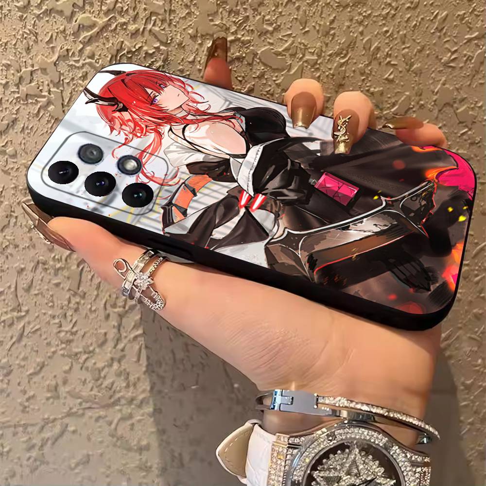 A-Arknights Endfield Laevatain Surtr Phone Case For Samsung Galaxy A13,21s,22,31,32,52,53,71,80,A91 Soft Black Cover