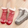 Female Winter Thickened Medium Tube Anti-slip Home Floor Snow Socks