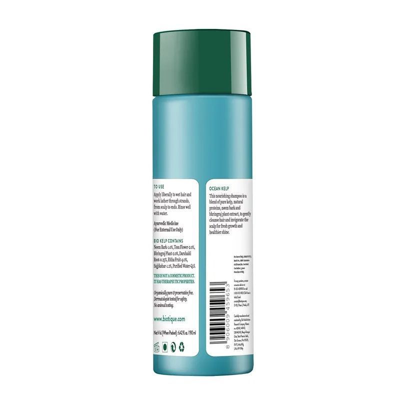 Шампунь против выпадения волос (190 мл), Ocean Kelp Anti Hair Fall Shampoo,  Biotique